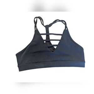 ZYIA Black Strappy Sports Bra